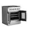 Forno Galiano 30In. Freestanding French Door Gas Range FFSGS6444-30 - alternate 6